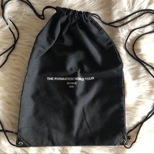 Beyoncé World Formation tour drawstring bag